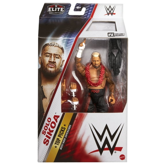Solo Sikoa (Ula Fala Necklace) - WWE Elite Top Picks 2025 (Wave 4) Mattel WWE Toy Wrestling Action Figure