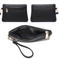 thumbnail image 6 of MKP Women Satchel Handbags Purses Two Tone Top Handle Tote with Matching Wristlet Wallet, 6 of 6