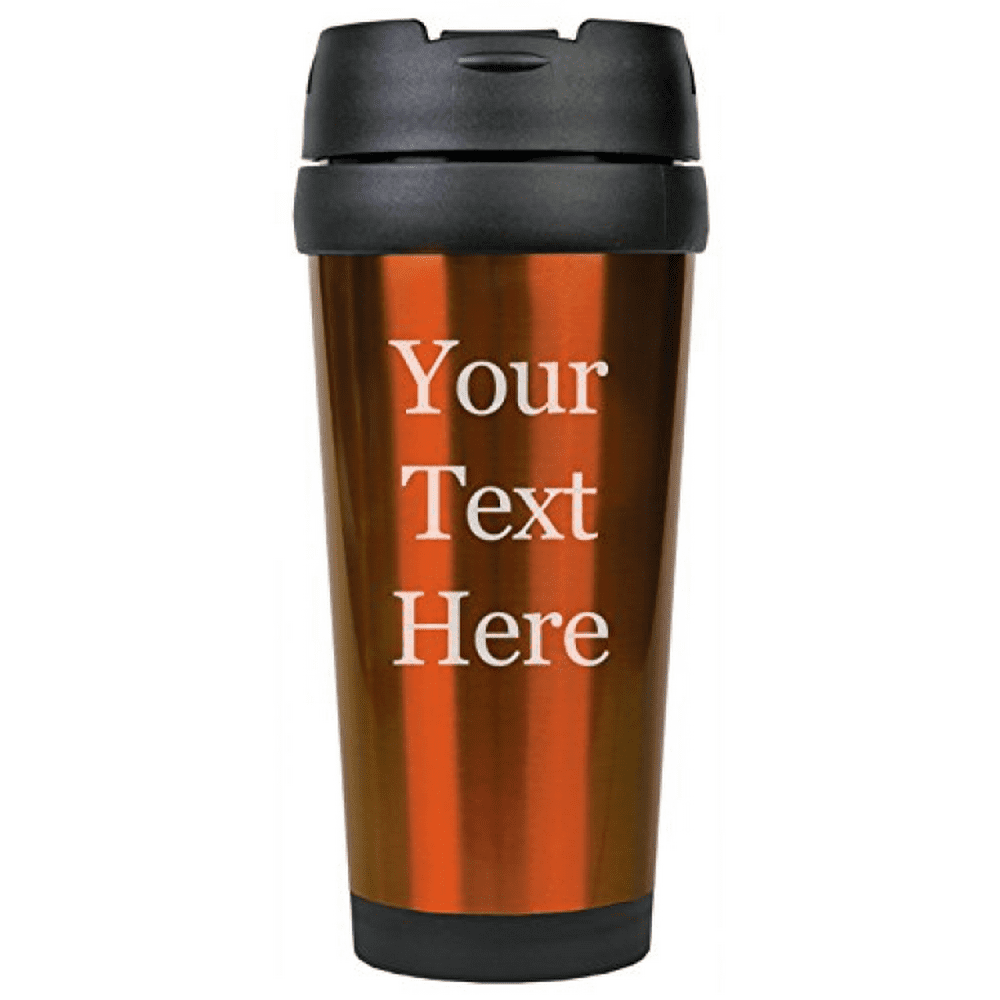 Customized 3D Laser Engraved Personalized Stainless Steel Custom Travel