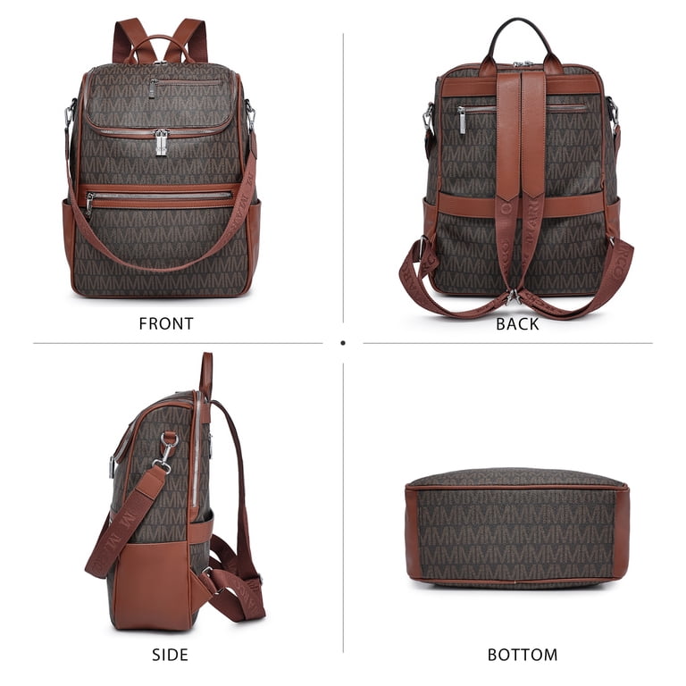 camo leather backpack "The Jack" Backpack