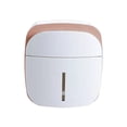 thumbnail image 1 of Double-Drawer Wall-Mounted Tissue Dispenser – Bathroom Paper Towel Rack with Hidden Storage for Small Essentials, 1 of 6