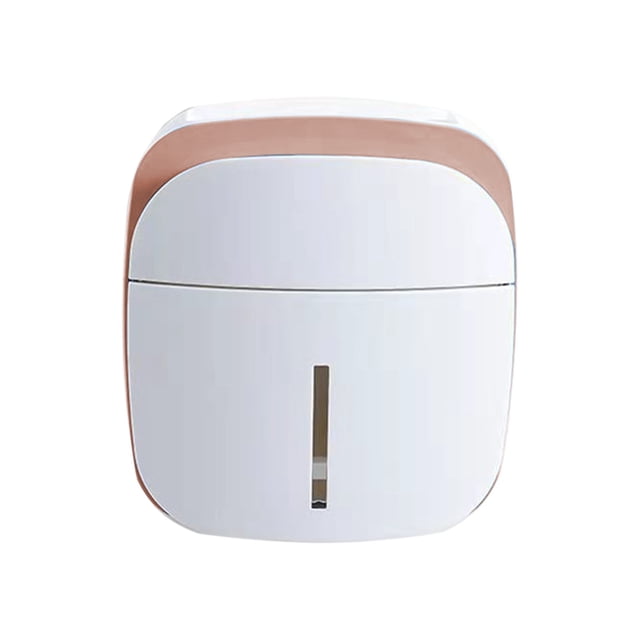 Double-Drawer Wall-Mounted Tissue Dispenser – Bathroom Paper Towel Rack with Hidden Storage for Small Essentials