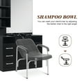 thumbnail image 6 of Barberpub Wall Mount Barber Station with Mirror, Shampoo Bowl, Beauty Spa Salon Equipment 3140, 6 of 9