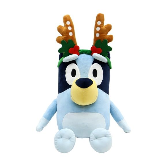 Bluey 24" Jumbo Holiday Plush with Antlers