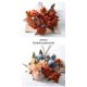 thumbnail image 5 of Xiao Hua 5 flores artificiales de tacto real para decoración del hogar, oficina, boda, arreglo floral (rosa, 60 cm de largo), 5 of 5