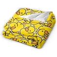 thumbnail image 2 of Cute Duck Blanket Soft Flannel Fleece Rubber Ducks Throw Blankets for Sofa Couch Bedroom Gifts for Duck Lovers Birthday Decor 60"X50", 2 of 6