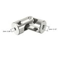 thumbnail image 2 of 2 Pcs 2mm to 3mm Rotatable Universal Steering Shaft Coupler Motor Connector Joint Coupling L23XD9, 2 of 3