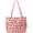 Big Strawberry, variant on Corduroy Tote Bag for Women Large Capacity Work Bag Weekender Duffle Bags with 6 Pockets Shoulder Crossbody Handbag for Office Travel Gym and Everyday Use Overnight