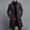 Dark Gray, variant on IROINNID Mens Mid Length Wool Blend Overcoat Notch Lapel Button Front Winter Coat Solid Color Casual Outerwear with Side Pockets for Business Commute Daily Wear