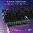 thumbnail image 5 of ATTACK SHARK R82 HE Wired 75% Gaming Keyboard with C04ULTRA LED Cable, 5 of 9