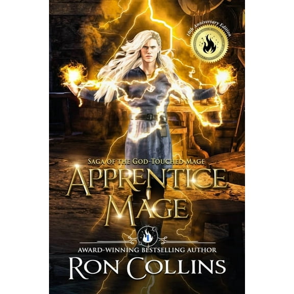 Saga of the God-Touched Mage Apprentice Mage, Book 1, (Paperback)