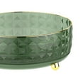 thumbnail image 6 of 360 Rotatable Makeup Organizer Makeup Trays Spice Rack Condiments Holder Cosmetic Display Case for Bathroom Cabinet Fridge Desk Decorations Green S, 6 of 7