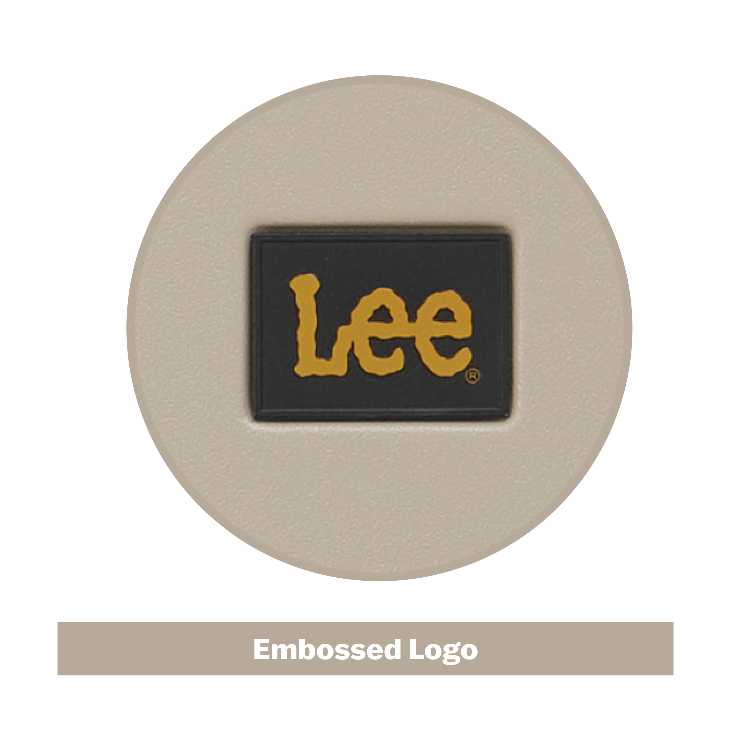 Lee 28 in Unisex Checked Bag Luggage, Beige