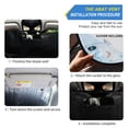 thumbnail image 2 of Ice Bubbles Puffers Car Windshield Sun Shade Reflector Sunshade Foldable for Front Keeps Vehicle Cool, 2 of 8