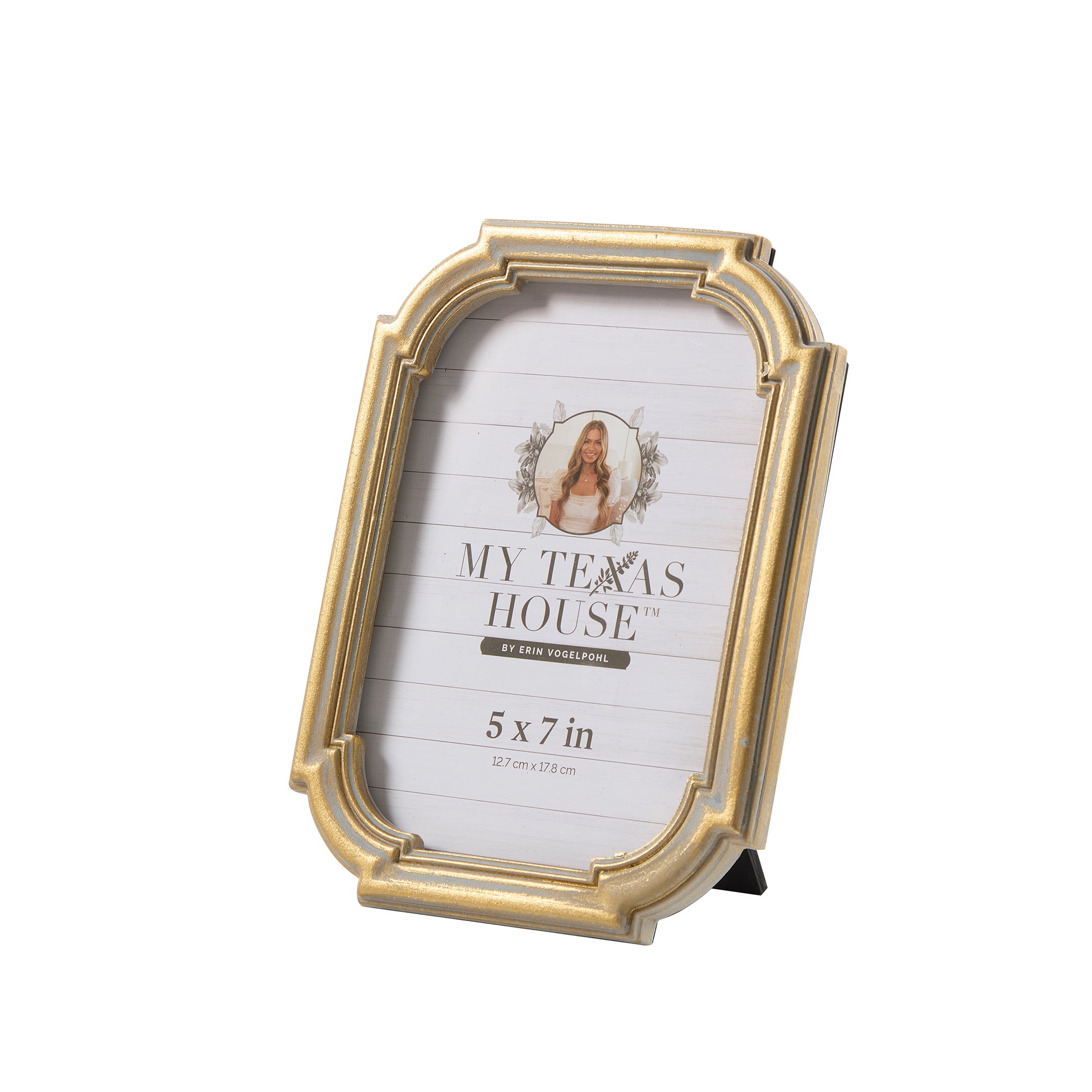 My Texas House 5" x 7" Gold Tabletop Picture Frame