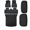 thumbnail image 1 of 3D All-Weather LHD RHD Striped Floor Mats for Tesla Model Y 5 Seat 2024 2021 2022 2023 Custom Fit XPE Car Trunk Mat Floor Liners, 1 of 7