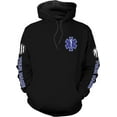 thumbnail image 3 of Customize Name EMS EMT Hoodie For Men And Women 3D All Over Printed Sportwear T Shirt, Zip Up Hoodie, Sweatshirt (ZipHoodie, 2XL), 3 of 6