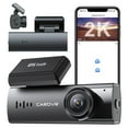 thumbnail image 2 of COFEST 2K Ultra HD Dash Cam with 170° Wide Angle, Built-in WiFi, Starlight Night Vision, G-Sensor, and Loop Recording - App Connectivity and Parking Monitoring Included Black, 2 of 9