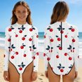 thumbnail image 2 of Piuwrlz Kids Girls Swimsuits 9-10 Years Girl Swimwear Beach Beach Swimming Suit Multicolor Size 9-10 Years, 2 of 8