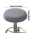 thumbnail image 3 of Dsscvnef Round Stool Chair Cover Protective Seat Pad Household Swivel Furniture Accessory Soft Comfortable Durable Home, 3 of 8