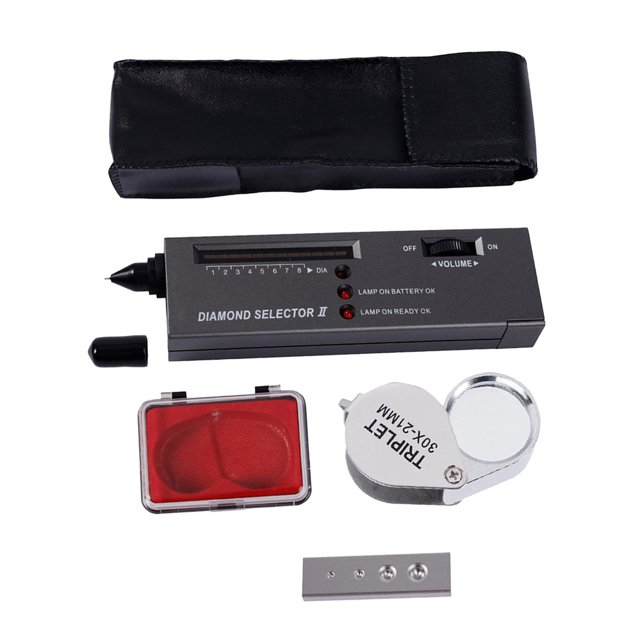 Bolígrafo probador de selector de , detector de piedras preciosas, precisión, herramientas de prueba digital de joyería electró Sunnimix Bolígrafo probador de diamantes