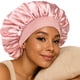thumbnail image 1 of Gorro de seda YANIBEST para dormir, satén de doble capa, para mujeres, 1 of 7