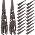 thumbnail image 3 of 120Pcs Craft Cones Cone Shaped Bead Caps Bead Caps for Jewelry Making Bracelets Bead End Caps, 3 of 8