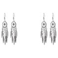 thumbnail image 3 of Sonducket Pendientes clásicos de aleación bohemios cortos hechos a mano exquisitos colgantes populares de moda para mujeres y niñas Type2 NO2, 3 of 6