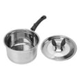 thumbnail image 2 of Poêle à Soupe, Acier Inoxydable Cuisson Simple Durable Chauffage Uniforme Casserole à Beurre pour la Maison, 2 of 8
