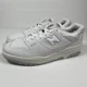 thumbnail image 5 of Men's Size 11.5 - New Balance 550 White Grey - Brand New, 5 of 6
