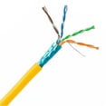 thumbnail image 1 of Câble Ethernet Noir Cat6 de 1,5 Pi, Sans Accroc et Moulé, 1 of 1