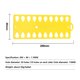 thumbnail image 4 of Cuadros Decorativos 10 piezas de tablero de línea de punto de cruz de plástico de 20 agujeros para costura y tejido Wdftyju de costura negro 4 estilos, 4 of 9