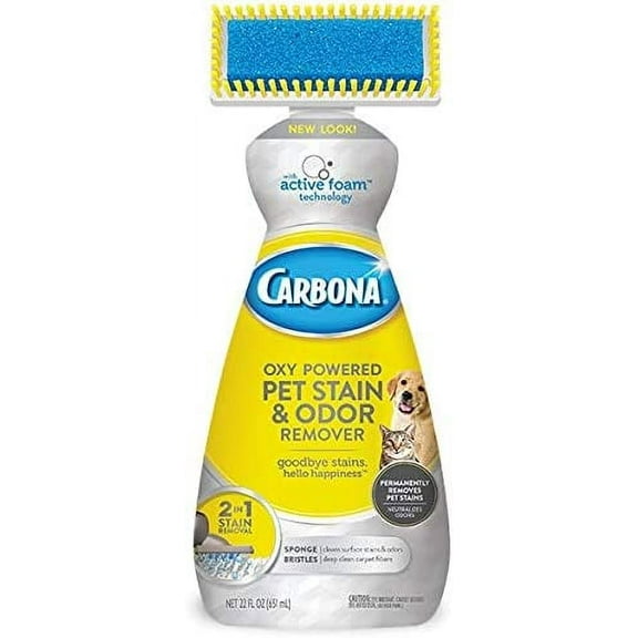 Carbona 2 in 1 Oxy-Powered Pet Stain, Pack of 2