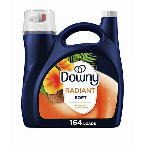 Downy Soft Liquid Fabric Softener, Radiant Pineapple & Coconut Grove, Multi-Scent
