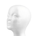thumbnail image 4 of AQSQ Styrofoam Head Female Foam Wig Head Mannequin Manikin Cosmetics Model Head Wigs Display Glasses Hats Hairpieces Stand, 4 of 7
