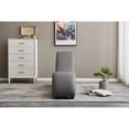 thumbnail image 4 of Kingway Faux Leather 68.5" Chaise Lounge for Yoga, Excerise, Streching, Massage and Fun Grey, 4 of 5
