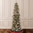 thumbnail image 3 of National Tree Company 7.5 ft. PowerConnect Snowy Sheffield Spruce Pencil Slim with Clear Lights, 3 of 3