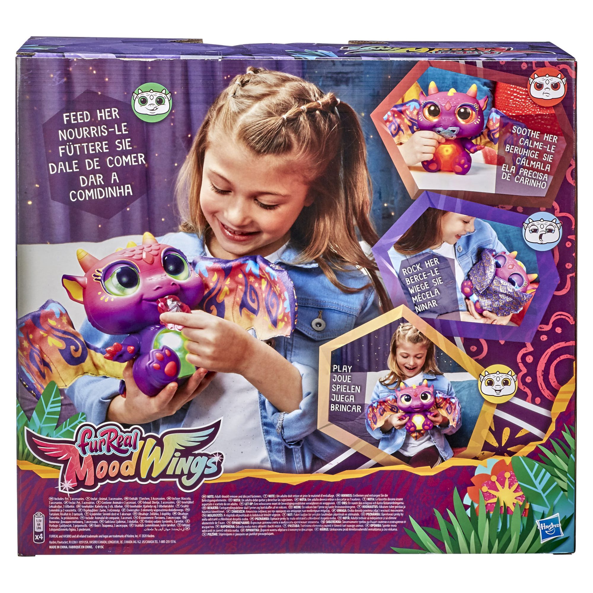 furReal Moodwings Baby Dragon Interactive Pet, 50+ Sounds & Reactions, Walmart Exclusive - image 9 of 12