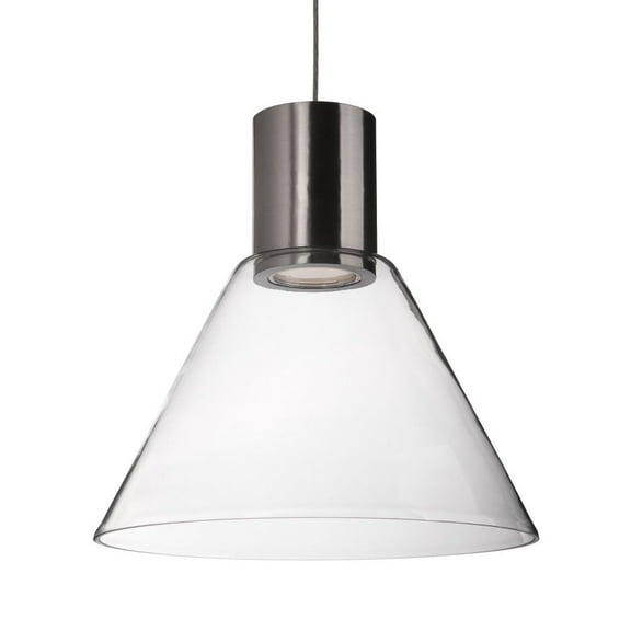 PD11612-BN-Kuzco Lighting-Vanier - 9W LED Pendant-11.75 Inches Tall and 11 Inches Wide -Traditional Installation