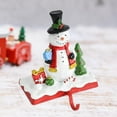 thumbnail image 6 of Christmas Stocking Holder under $5! CQCYD Santa Claus Stocking Hanger,Fireplace Mantel Decor,Christmas Snowman Hook Ornament,Living Room Holiday Decoration,Resin Material Gift,Festive Home Accent, 6 of 9