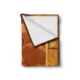 thumbnail image 2 of African Soft Flannel Fleece Throw Blanket, Frame with Natural Autumn Elements Native Girl with Vase Exotic Zulu Print, Cozy Plush for Indoor and Outdoor Use, 50" x 60", Multicolor, by Ambesonne, 2 of 6