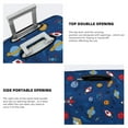 thumbnail image 5 of Haiem Space Luggage Cover Printed Suitcase Covers for Luggage Elastic Washable Suitcase Protector Fits 18-32 Inch Luggage-X-Large, 5 of 9
