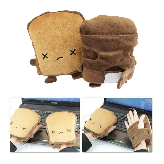 FRCOLOR  Five Finger Heating Gloves Warmers Rechargeable Hot Paws Hand