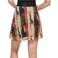 thumbnail image 2 of DKNY Womens Above Knee Printed Pleated Skirt, 2 of 2