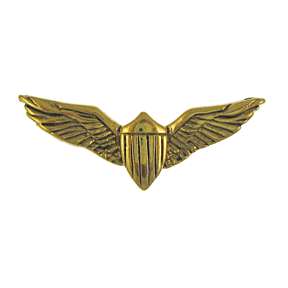 Pilot Wings Gold Lapel Pin 100 Count