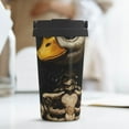 thumbnail image 6 of Logiee Duck Bones Print Stainless Steel Coffee Tumbler, Travel Coffee Mug, Insulated Coffee Mug with Lid, Spill Proof Coffee Cup, Portable Thermal Mug, 6 of 8