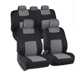 thumbnail image 1 of Juego De Fundas Para 5 Asientos De Automóvil 9pzs Gris, 1 of 5