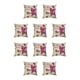 thumbnail image 2 of Matsuzay Funda de almohada de poliéster fácil de limpiar con flores, funda de cojín decorativa y duradera, y duradera kztym001-1 kztym001-1 10Conjunto, 2 of 6