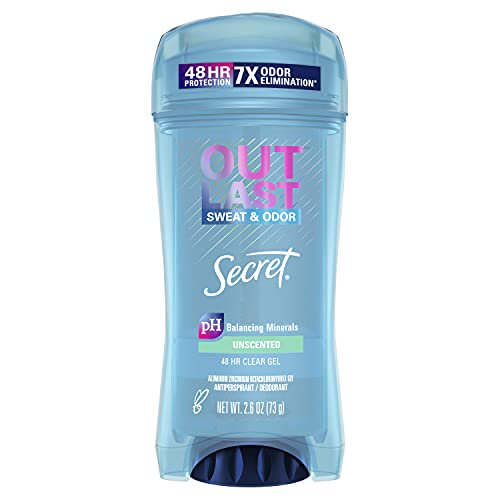 Secret Outlast Clear Gel Antiperspirant Deodorant for Women Unscented 2