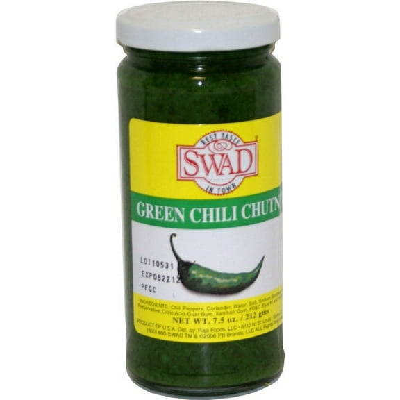 SWAD CHUTNEY GR. CHILLI 7.5OZ